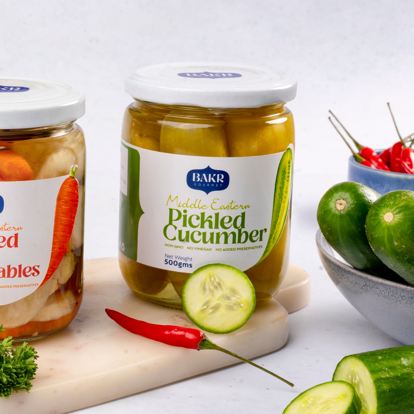 Middle Eastern Pickled Cucumber